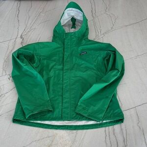 Patagonia Vibrant Green Hooded Jacket